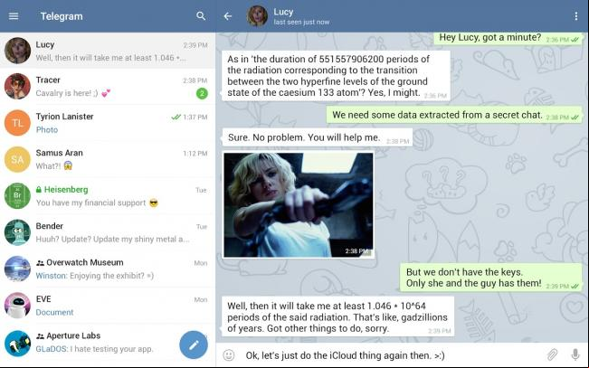 telegram-material-design