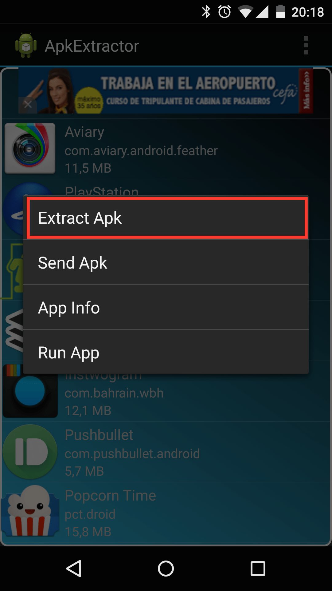 app-extractoç