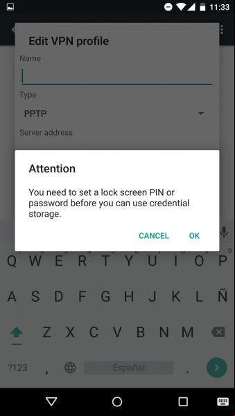 android vpn