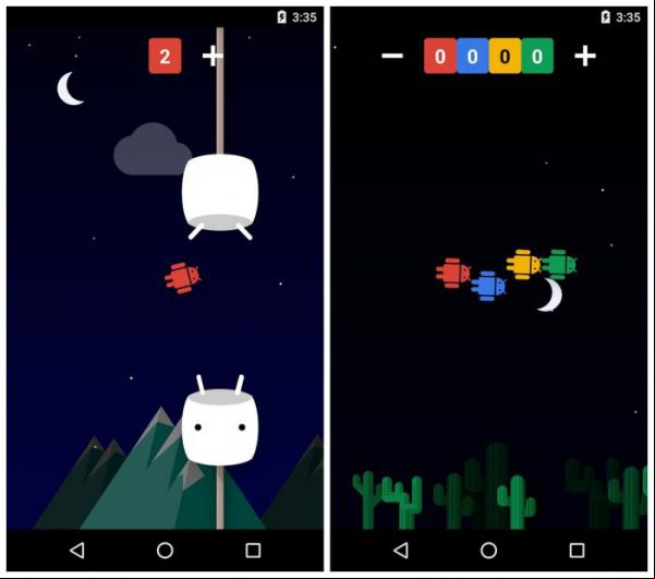 marshmallow android juego oculto