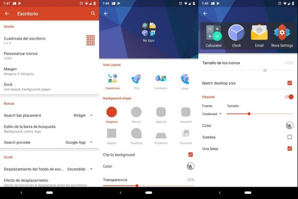 Nova Launcher se actualiza con la beta 6.0: Añade nuevos ajustes