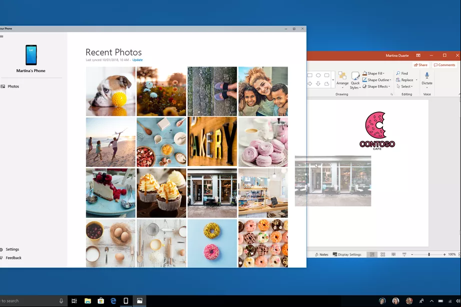 Actualización beta Windows 10 sincroniza tu galería de Android en tu PC