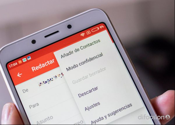Gmail activa el Modo Confidencial para su versión Android