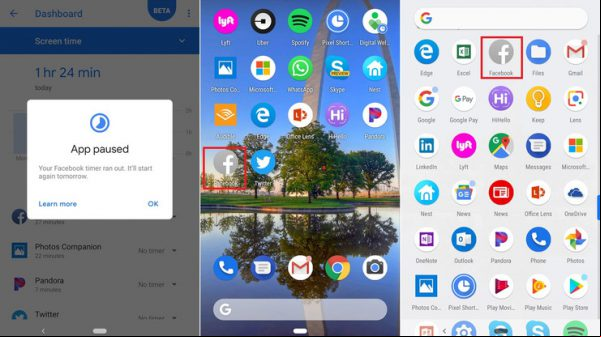 Cómo usar la aplicación de bienestar digital de Android P