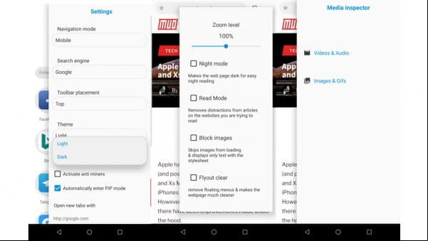 Los 7 mejores navegadores livianos para Android antiguos