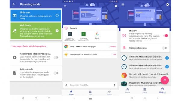 Los 7 mejores navegadores livianos de Android