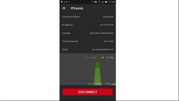 Cómo conectarse o cambiar a un servidor IPVanish en Android