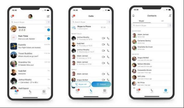 Skype revierte su rediseño: Ya no será como Snapchat