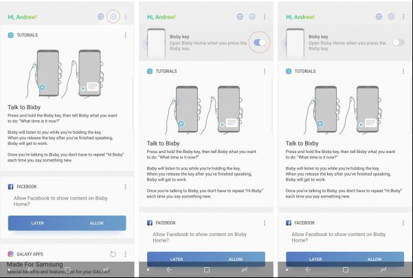 Cómo deshabilitar Bixby en teléfonos Samsung Galaxy S & Note