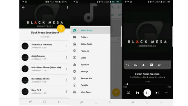 15 apps de reproductor de música sin conexión para Android