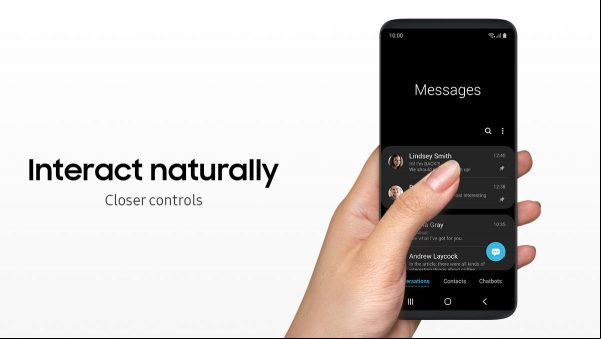 Samsung presenta One UI: Su nuevo software para teléfonos gigantes