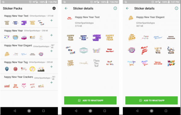Cómo descargar los stickers de WhatsApp para Navidad y año nuevo