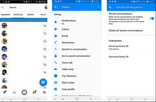 Cómo hacer que Facebook Messenger sea lo más seguro posible