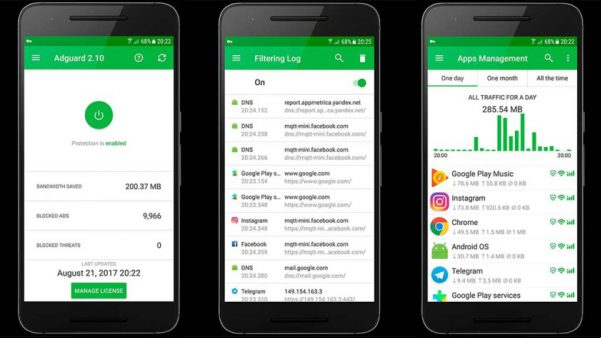 Las 5 mejores aplicaciones de bloqueador de anuncios para Android