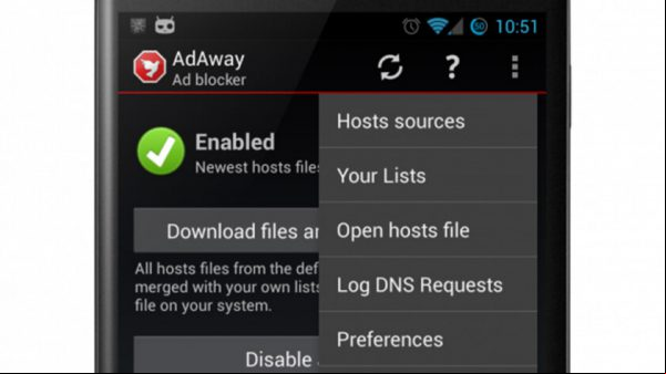 Las 5 mejores aplicaciones de bloqueador de anuncios para Android