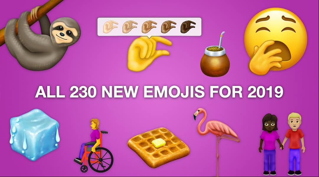Estos son los nuevos Emojis de 2019