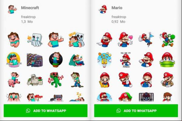 Stickers para WhatsApp más descargados en Android