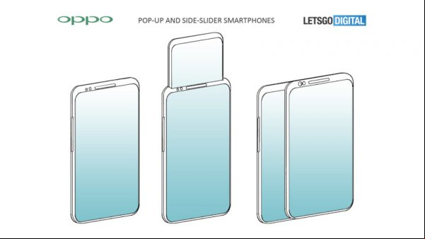Oppo patenta el teléfono con una mini pantalla emergente
