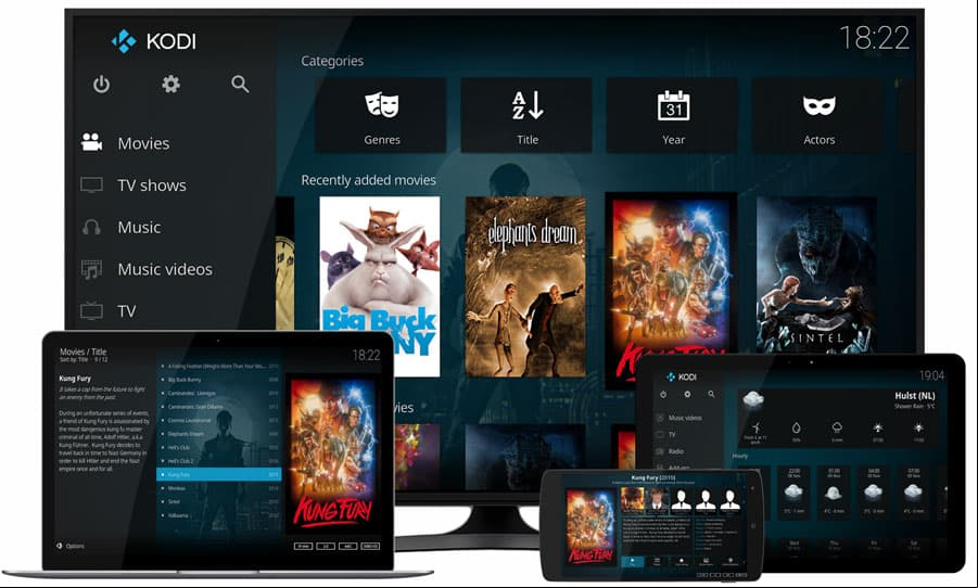 Los 10 mejores complementos legales de Kodi para películas gratis