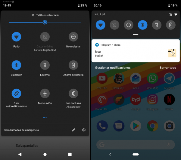 Cómo habilitar el dark mode en 10 apps móviles populares