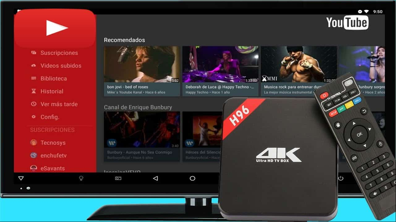 YouTube para Android TV tiene un menú de vídeo de larga duración