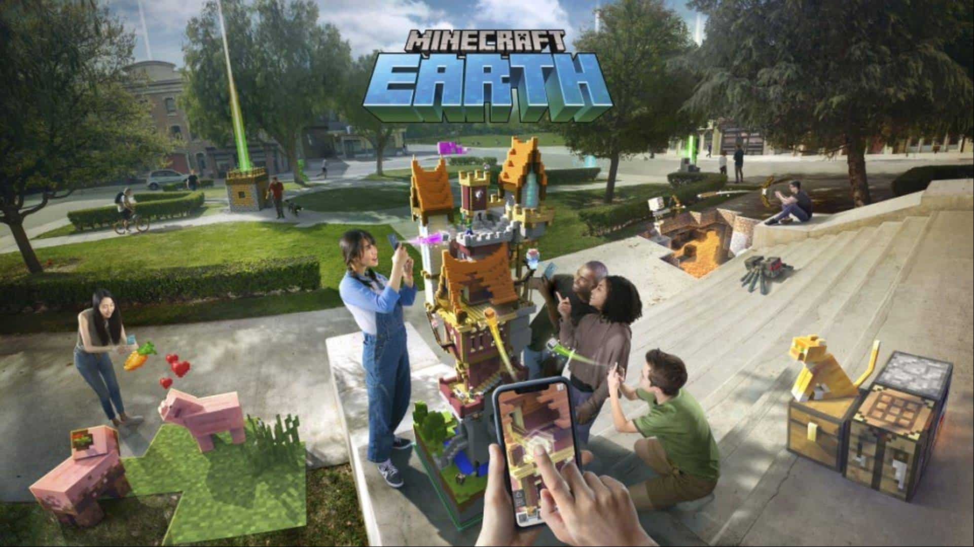 Ahora puedes registrarte para probar Minecraft Earth