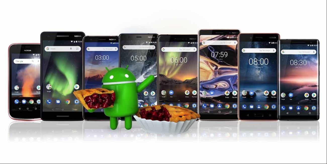Todos los móviles Nokia ahora ejecutan Android 9 Pie