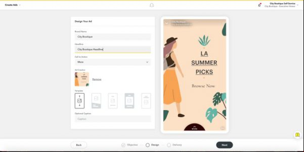 Instant Create de Snapchat: una nueva herramienta para crear anuncios verticales