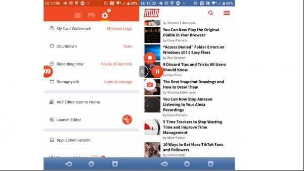 Las mejores aplicaciones de grabadora de pantalla para Android