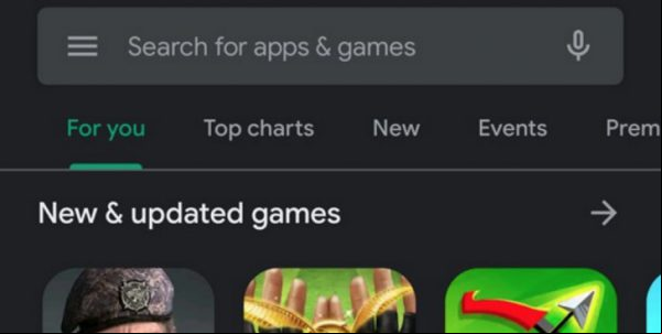 Tema oscuro de Play Store finalmente es una realidad