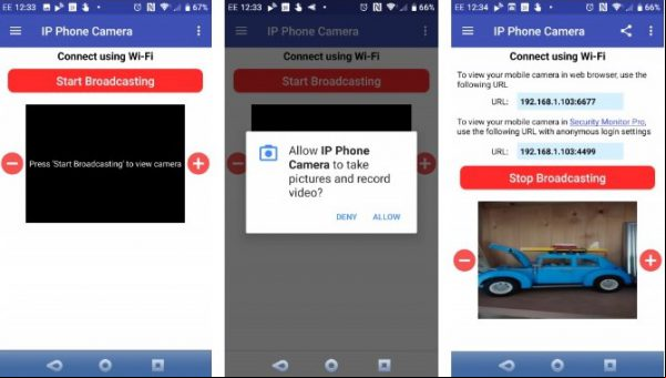 Cómo usar tu teléfono Android como una cámara web IP
