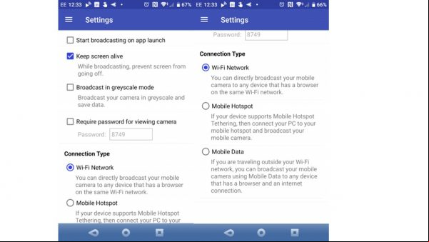 Cómo usar tu teléfono Android como una cámara web IP