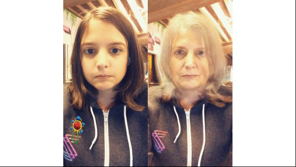 La lente Time Machine de Snapchat usa IA para envejecer y desactualizar selfies