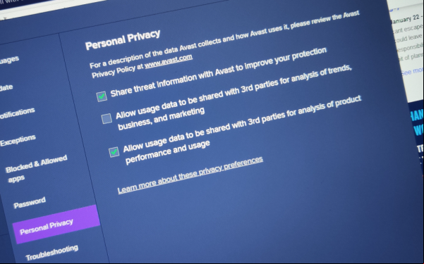 El costo del antivirus gratuito de Avast: las empresas pueden espiar tus clics