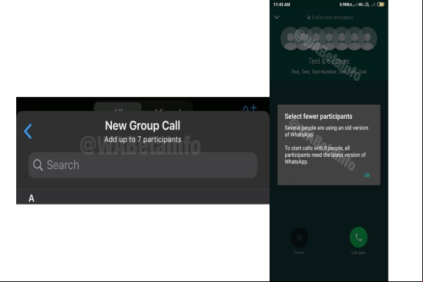 ¿Llamadas grupales de WhatsApp con 8 personas? Ya es posible