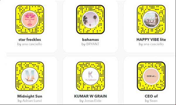 Cómo desbloquear lentes y filtros de Snapchat ocultos