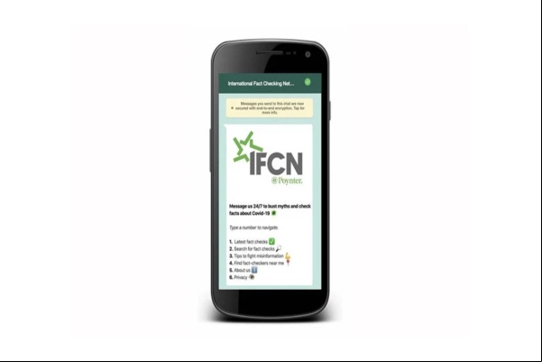 verificador de noticias de WhatsApp