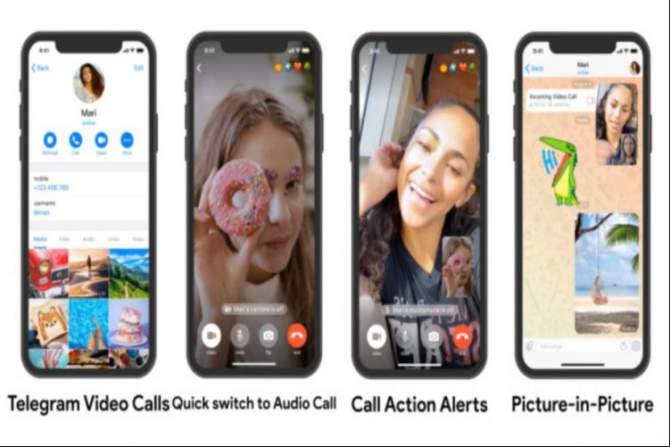 Videollamadas individuales de Telegram están en vivo en Android