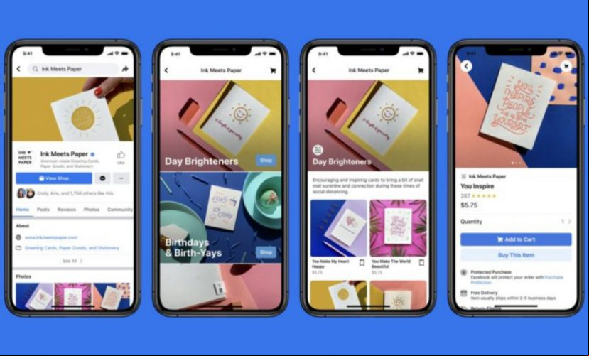 Facebook Shops: la nueva forma para comprar desde casa