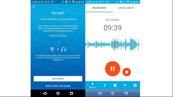 Las 5 mejores apps Android para grabar podcasts
