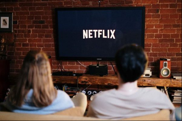 botón de reproducción aleatoria de Netflix