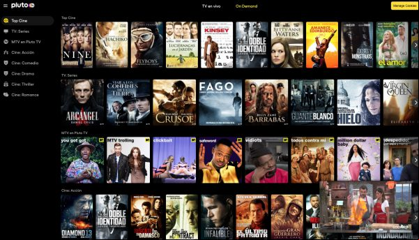 Pluto TV gratis