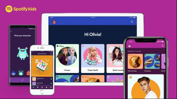 Cómo habilitar la lista de reproducción compartida en Spotify Kids. Aplicaciones Android